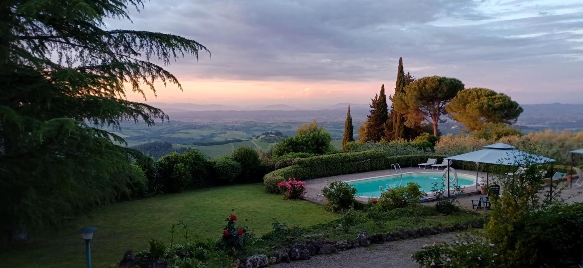 Podere Il Caggio Rooms San Gimignano Exterior foto